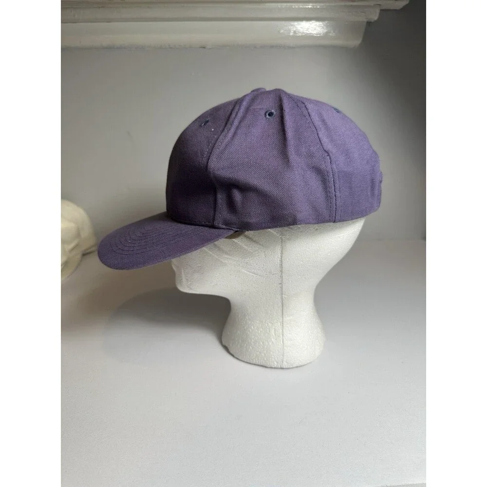 Blank Strapback Baseball Hat Four Seasons Purple Outdoor Cap See Pics Vintage